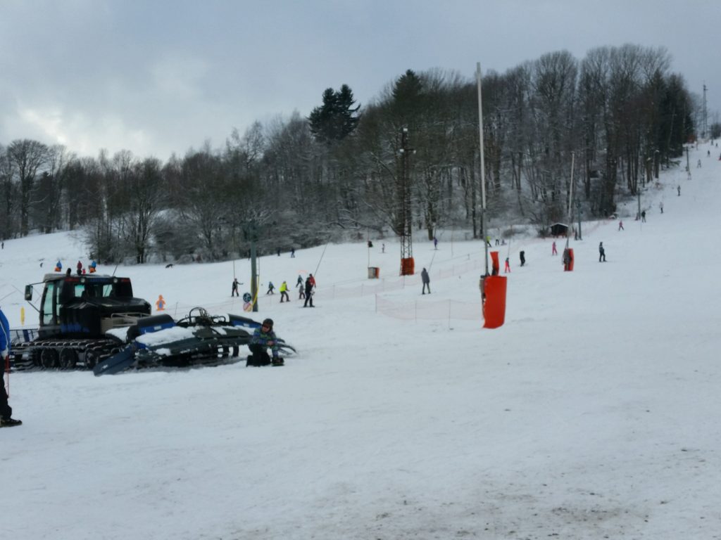 Sjezdové lyžování v Lužických horách