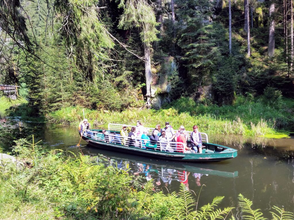 3rd day in Bohemian Switzerland – Obere Schleuse boats