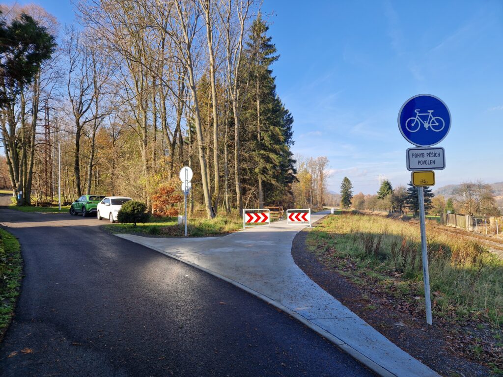 Z Šenova do Kamenice pěkně rychle